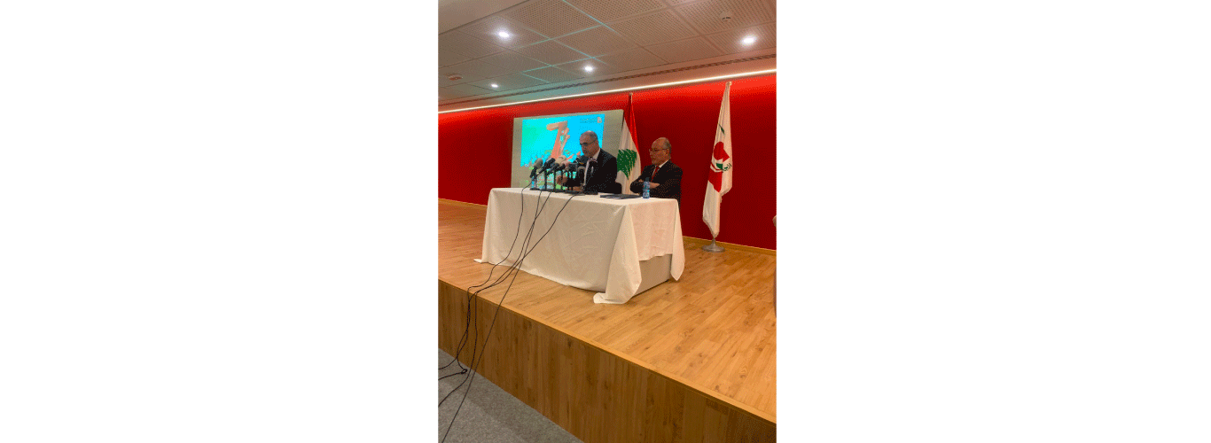 Joint press conference between President Badran and Minister of Education, Judge Abbas Al-Halabi