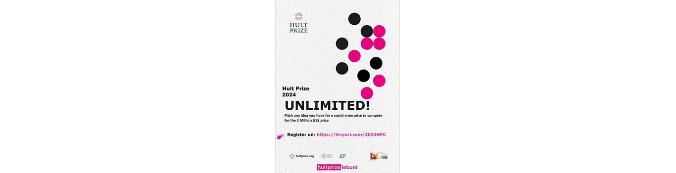 Call for applications to register for the Hult Prize 2024 Challenge