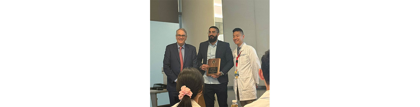 LU alumnus Dr. Mostafa Abdulrahim receives International Fellowship Award in Neurosurgical Sciences from Johns Hopkins University