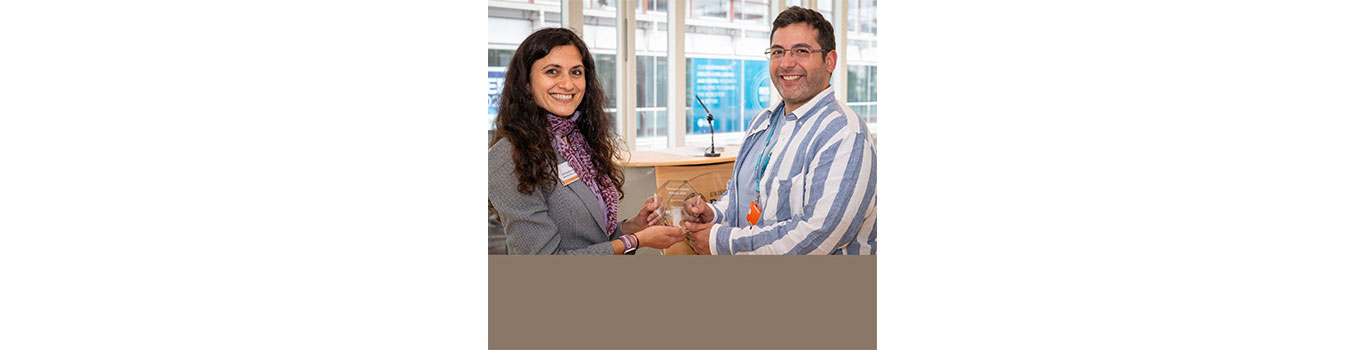 LU Dr. Nael Berri receives the Award of Excellence from the University of Bath in the UK