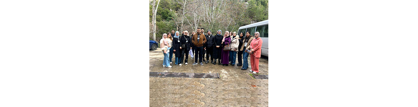 Faculty of Engineering students (1) at the Kousba Hydroelectric Power Station