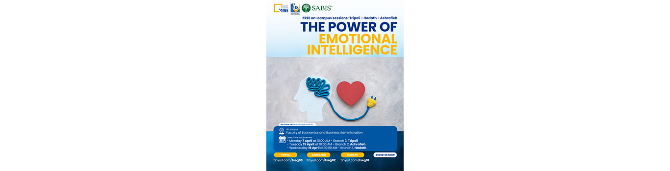 FEBA is hosting “The Power of Emotional Intelligence” in collaboration with Centre MINE and SABIS