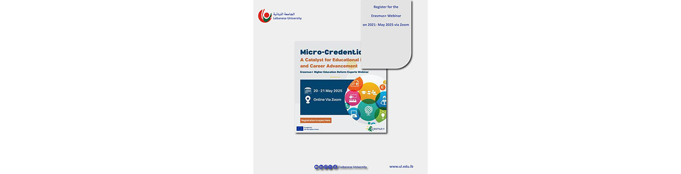 Register for the Erasmus+ Webinar on 20-21 May 2025 via Zoom