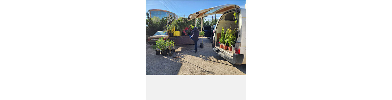 حملة تشجير في كلية الآداب والعلوم الإنسانية (4)