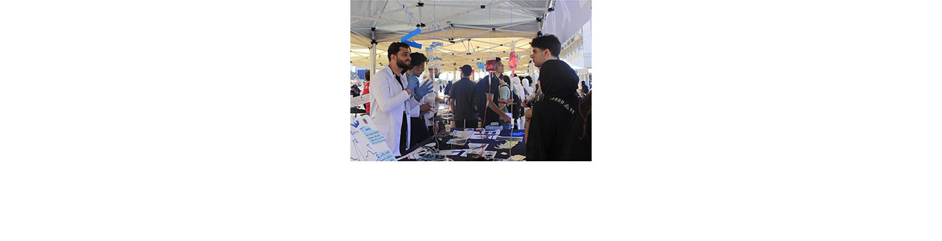 طلاب كلية العلوم الطبية يشاركون في المهرجان العلمي الكبير 2025