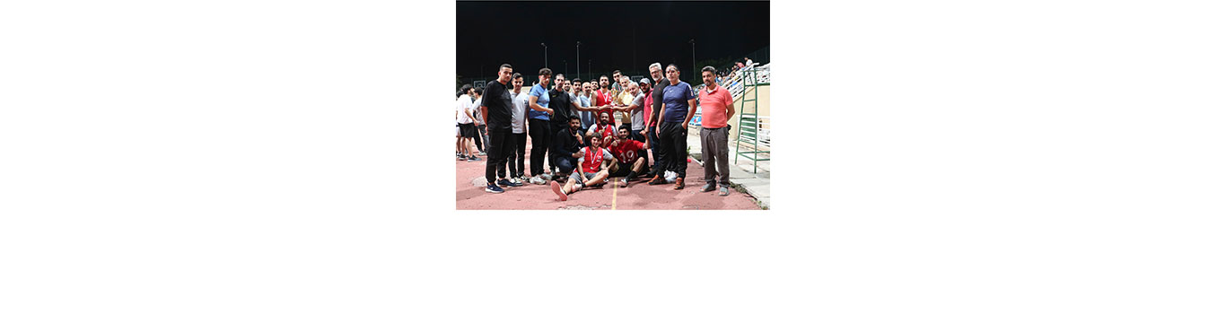 The Faculty of Engineering team wins Branches 1 championship in mini football