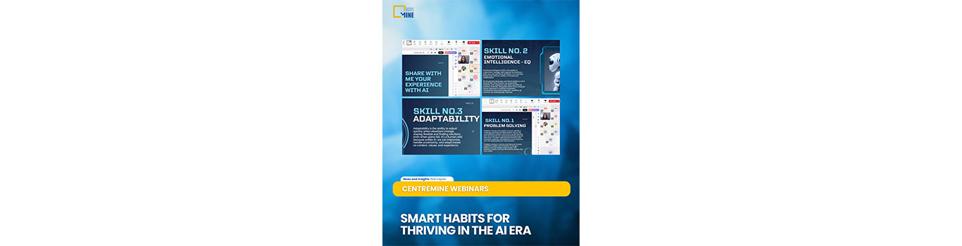 Centre MINE: Seminar on “Smart Habits for Success in the Age of AI”